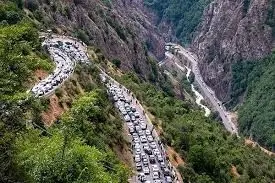 محدودیت های جدید تردد در جاده چالوس اعلام شد