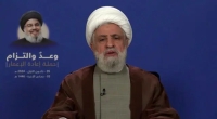 دبیرکل حزب‌الله در لباس رزم