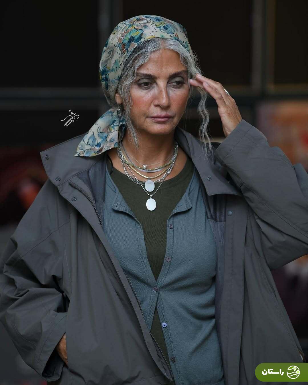 (تصاویر) تیپ خاص رویا جاویدنیا باز هم با مورد توجه قرار گرفت