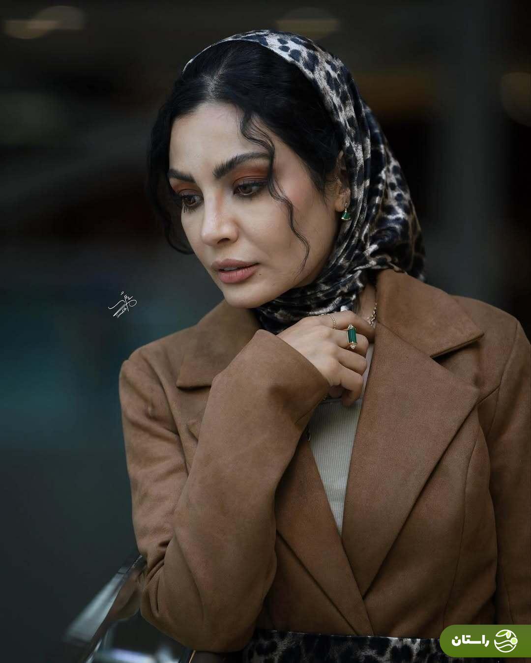 (تصاویر) استایل لوکس «صحرا اسداللهی» با ست جیر