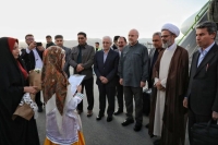 قالیباف وارد خراسان شمالی شد