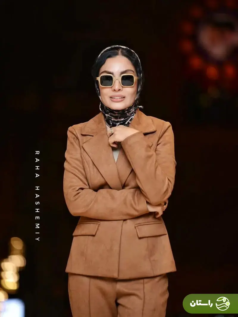 (تصاویر) استایل لوکس «صحرا اسداللهی» با ست جیر