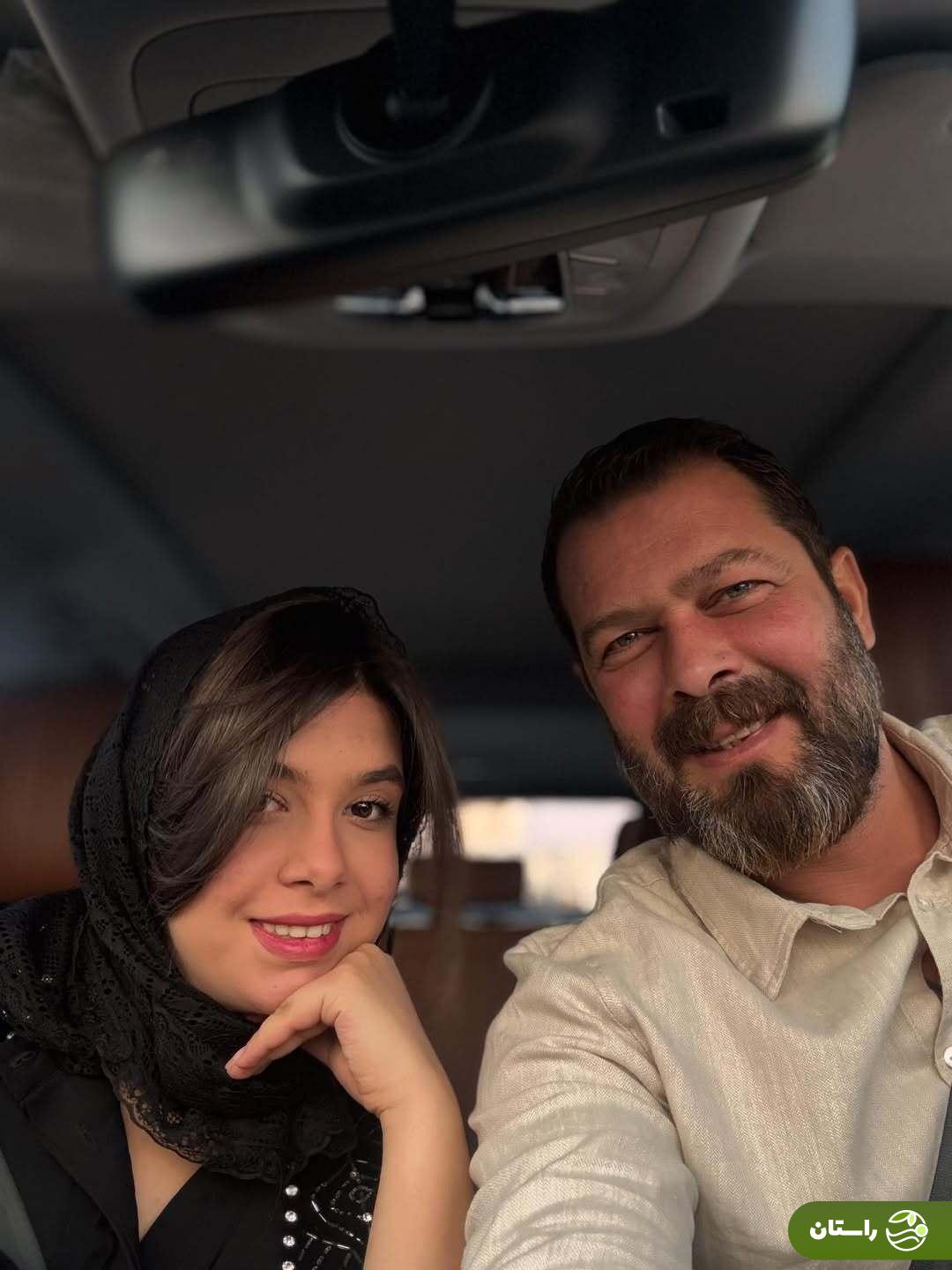 جدیدترین عکس‌های پدر دختری پژمان و نفس بازغی
