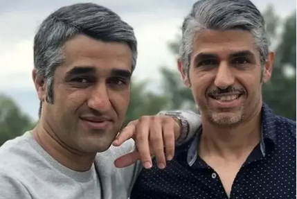 شباهت عجیب پژمان جمشیدی به برادرش در کانادا+ عکس