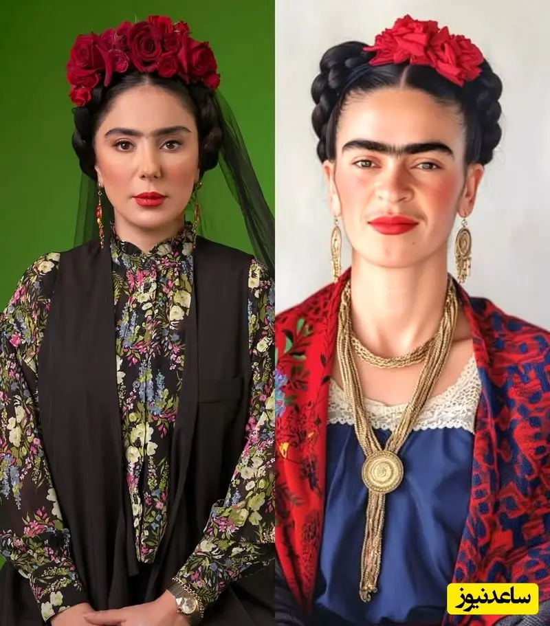 گریم بازیگران ایرانی با الهام از چهرههای مشهور جهان: بهاره رهنما و آیشواریا، آرام جعفری و مرلین مونرو!