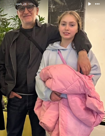 تصویری از دختر بیژن بنفشه خواه + عکس