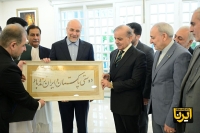 هدیه ویژه رییس مجلس به نخست‌وزیر پاکستان