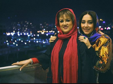 تصویری از مادر بهاره کیان‌افشار+ عکس