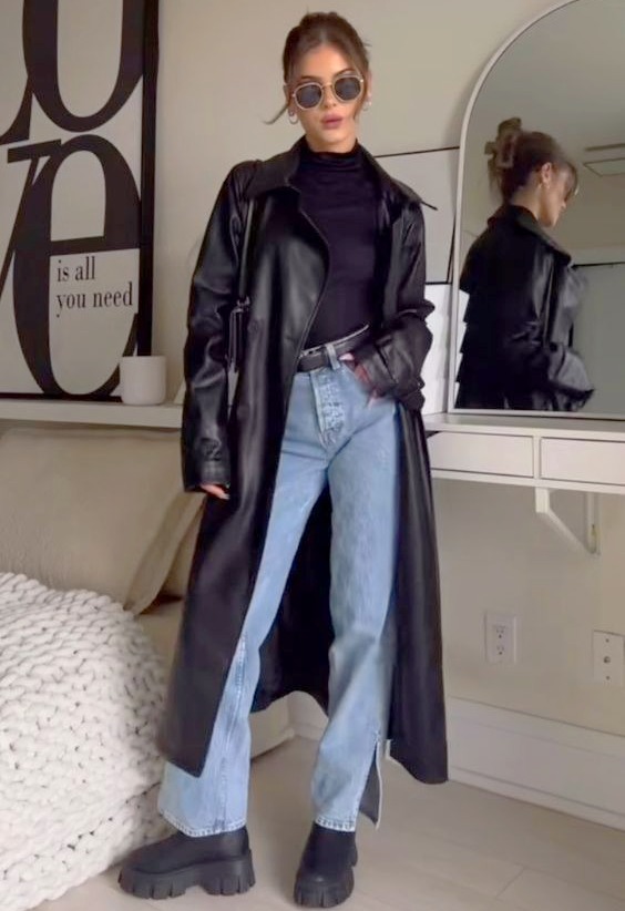 اورکت چرم بلند