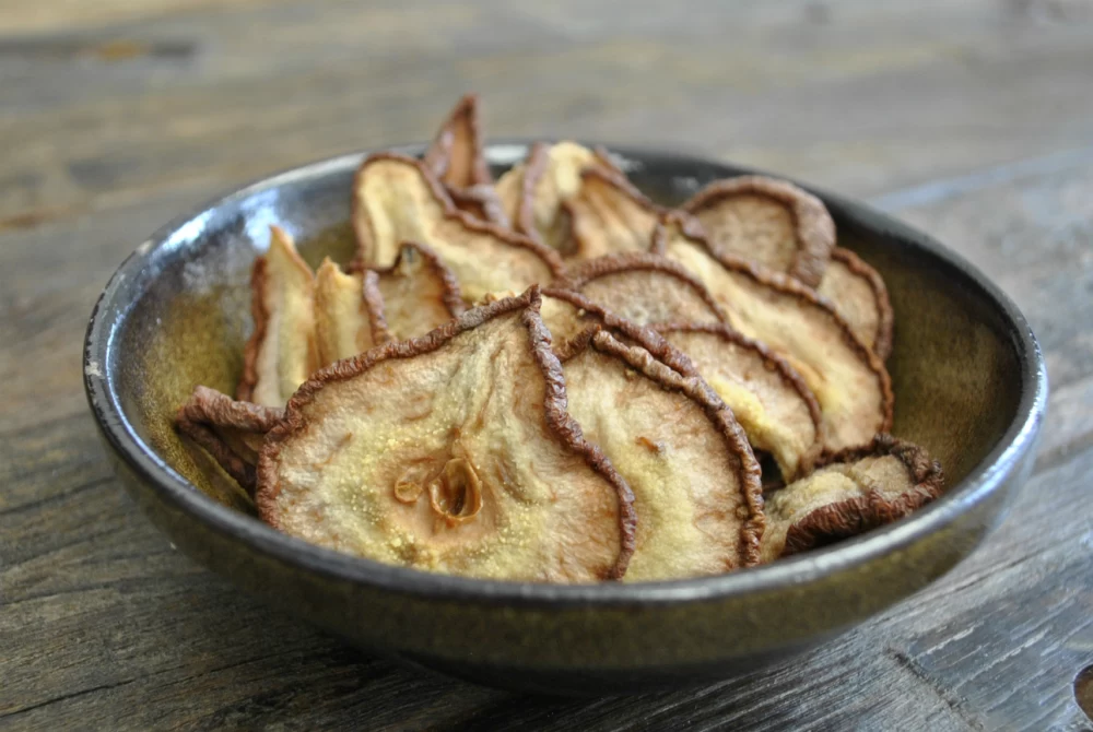 خشک کردن گلابی