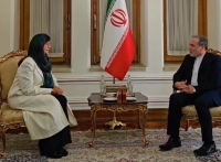 تصاویر؛ عراقچی با هماهنگ کننده مقیم سازمان ملل