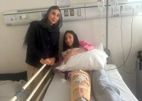 عکس ناهید و مبینا در بیمارستان علیه شایعات