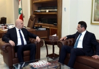 دیدار سفیر لبنان در تهران با جوزف عون