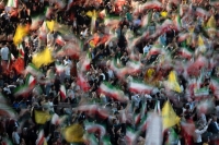 تصاویر خبرگزاری فرانسه از تجمعات شبانه در تهران
