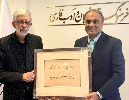 دیدار سفیر پاکستان با غلامعلی حدادعادل