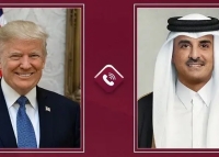 گفت‌وگوی امیر قطر با ترامپ درباره پیشرفت مذاکرات