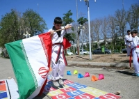 جشن روز جهانی المپیک در قلب تهران(عکس)