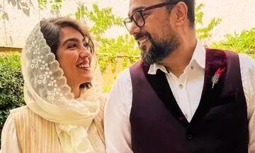 قاب خانوادگی مونا کرمی و سپند امیرسلیمانی در جشن تولد پسرش= عکس