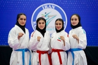 جهانی شدن بانوان کاراته با صعود به فینال کومیته تیمی