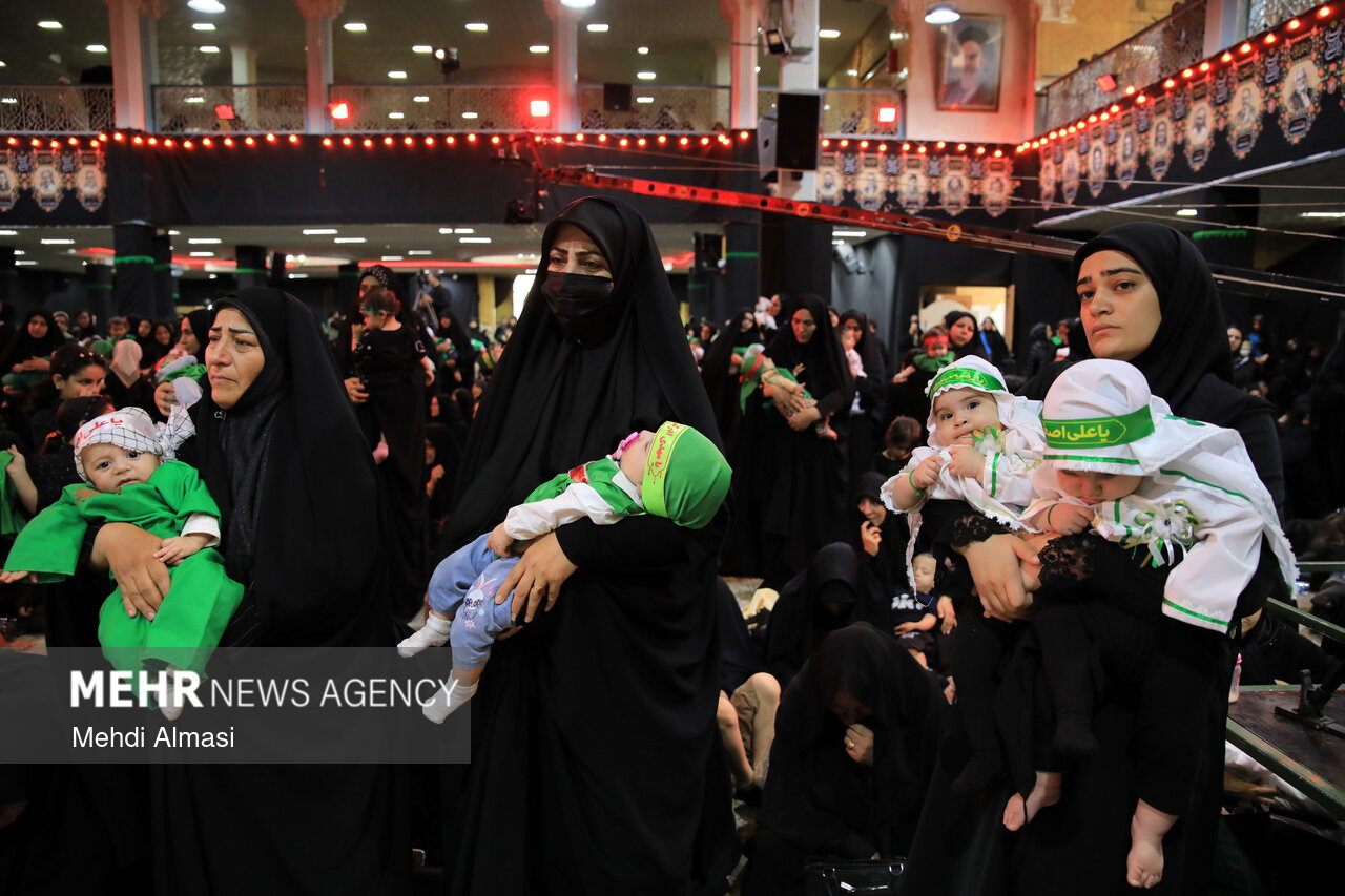 مراسم «شیرخوارگان حسینی»