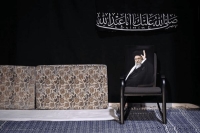 اولین شب عزاداری محرم در جوار محل عروج ملکوتی قائد شهید انقلاب