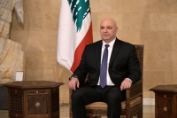 رایزنی رییس جمهور لبنان با مقامات آمریکایی و قطری