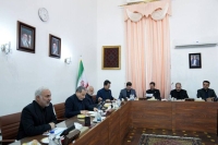 نشست مسئولان تشریفات برگزاری مراسم تشییع پیکر رهبر شهید با عراقچی