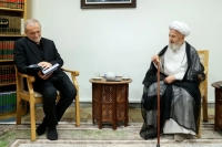 دیدار رییس جمهور با آیت الله العظمی سبحانی