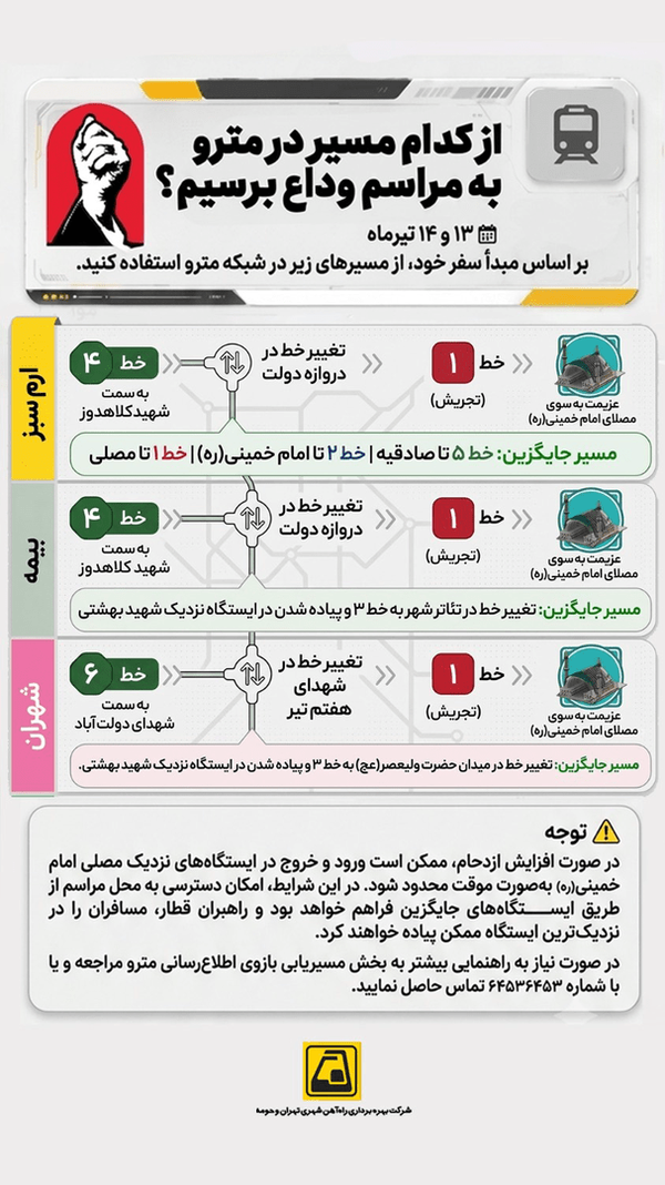 مترو تهران
