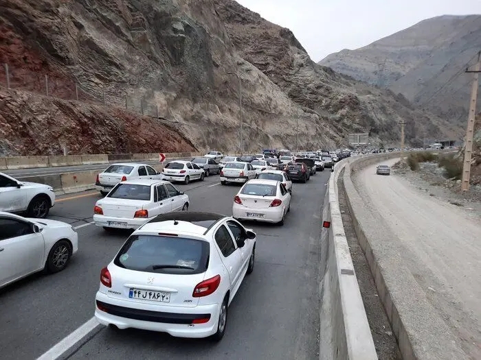 آخرین وضعیت جاده‌ها/ جاده چالوس و آزادراه تهران–شمال مسدود شد