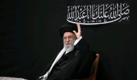 دیوارنگاره خیابان‌جمهوری با موضوع بدرقه آقای شهید ایران