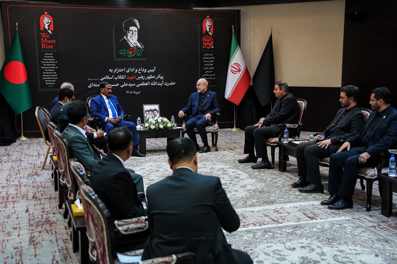 دیدار رییس مجلس بنگلادش با قالیباف