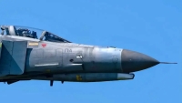 نمایش فانتوم F-4E در نمایشگاه هوایی بلژیک 2026