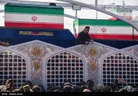 نمای دیگری از صحنه‌های دیدنی در اطراف ضریح امام علی (ع)