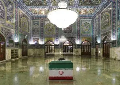 آرامش ابدی پیکر آقای شهید ایران در جوار امام هشتم(ع)
