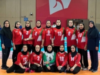 پیروزی دختران والیبال نشسته در گام نخست