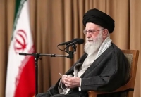 پیکر مطهر رهبر شهید به خاک سپرده شد