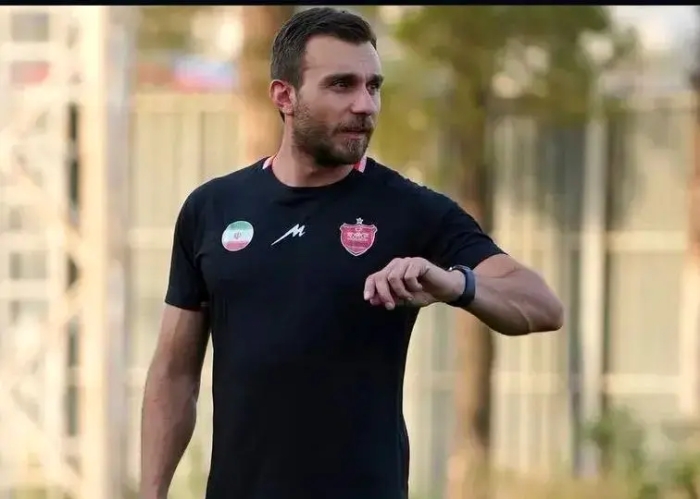 حضور مربی خارجی پرسپولیس در تمرینات