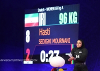 هستی یک طلای دیگر‌ برای وزنه برداری صید کرد