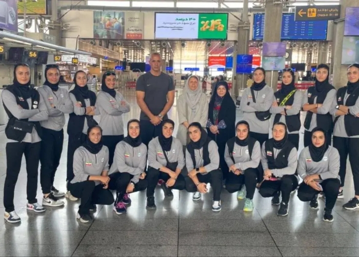 تیم ملی زنان ایران در پایتخت کبدی جهان