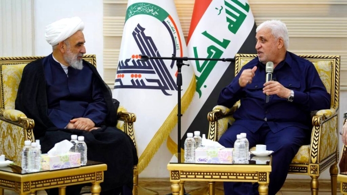 دیدار رهبران حشد الشعبی و یک هیات ایرانی
