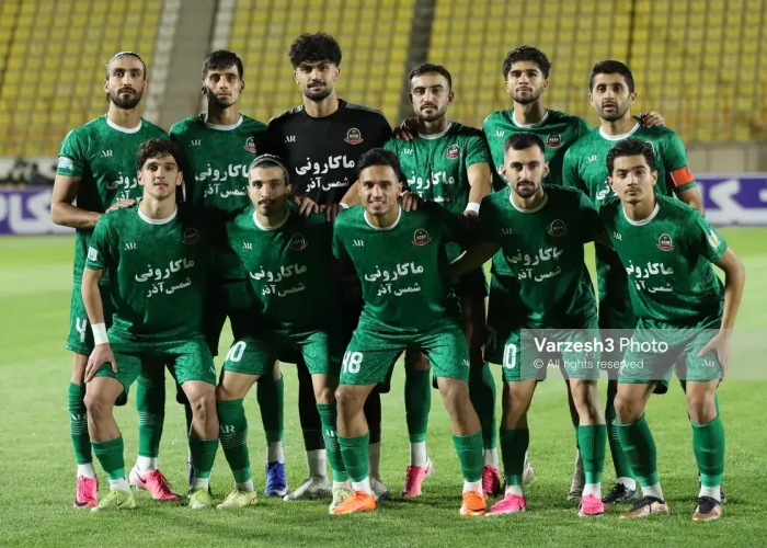 شمس‌آذر با حداقل تغییر مقابل نساجی