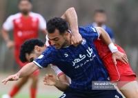 شکست در بازی دوستانه؛/ تقابل مجتبی با پرسپولیس دلچسب نبود! (عکس)