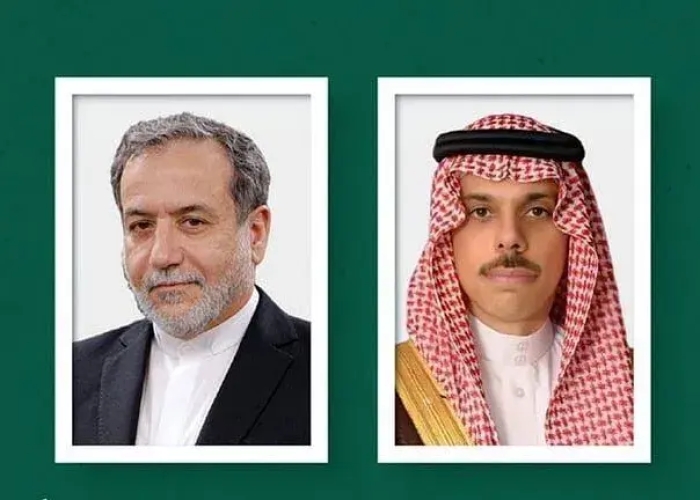 عراقچی با وزیر خارجه عربستان گفتگو کرد