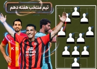 پرسپولیس از بقیه ماند!/ تیم منتخب هفته دهم لیگ برتر